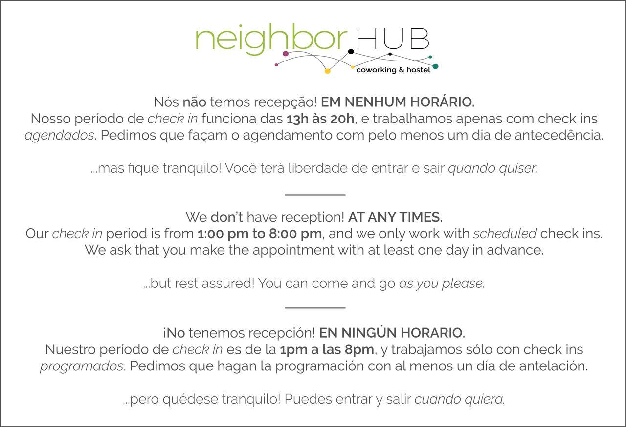 Neighborhub Hostel E Coliving 圣保罗 外观 照片